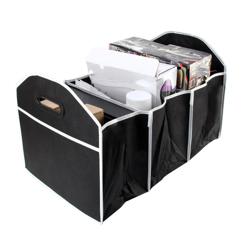 Auto Multi-Tasche Trunk Organizer Große Kapazität Falten Lagerung Tasche Stamm Verstauen und Aufräumen Stamm Veranstalter Auto Zeug