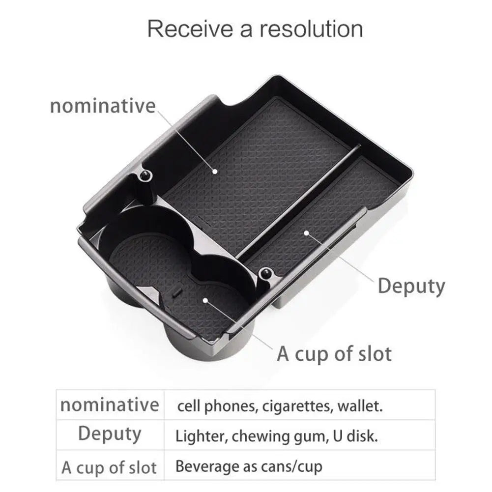 Auto Mittel konsole Armlehne Aufbewahrung sbox Tablett Organizer Anti-Rutsch-Matten Lagerung Aufräumen für Tesla Modell x Auto Organisation