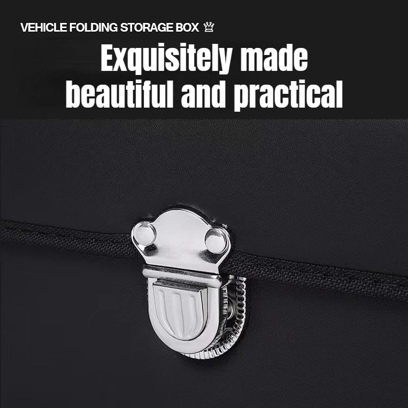 Atsafepro 65l Organizer für die Aufbewahrung von Kofferraum kästen und die Reinigung von Autozubehör Innen fahrzeug liefert Zubehör für das Auto