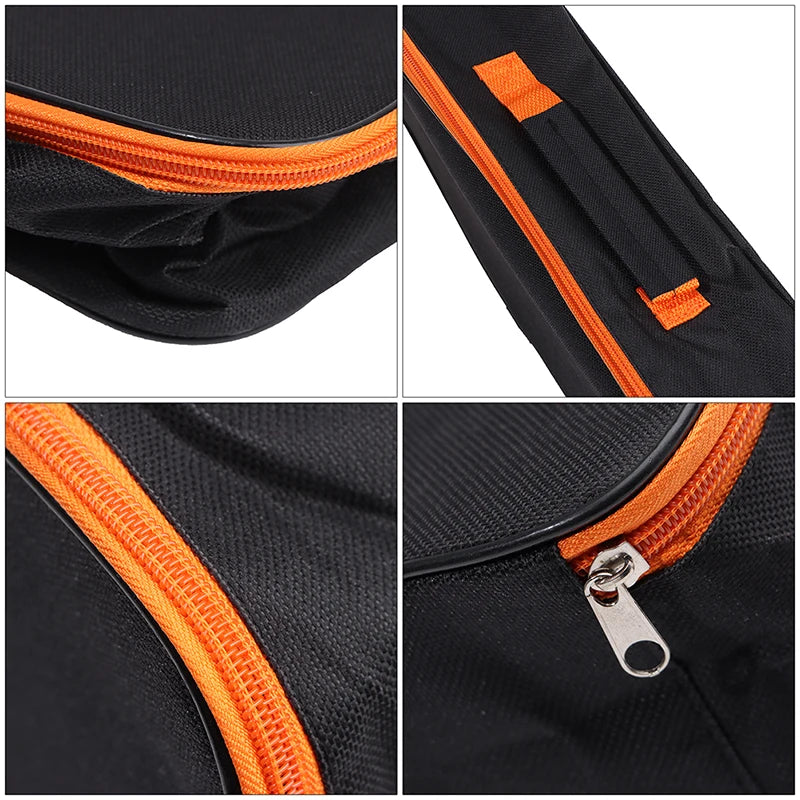 Schwarz Auto Tragen Beständig Reißverschluss Praktische Lagerung Fall Mit Griff Durable Tragbare Beutel Staubsauger Werkzeug Tasche