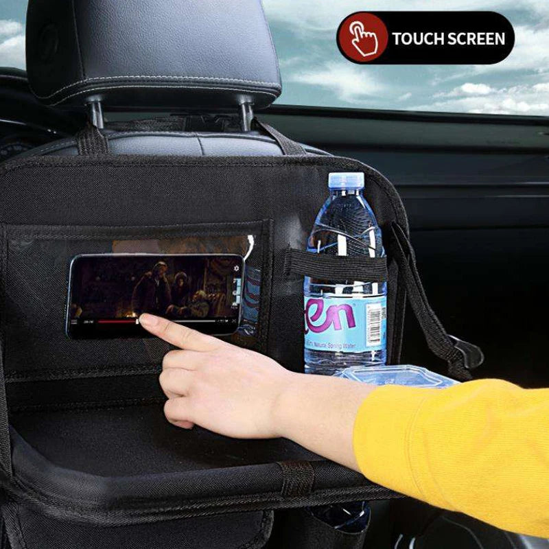 Auto Rücksitz Organizer mit Tablet Halter Auto Storage Organizer mit klappbaren Tisch ablage Autos itz Rücken Protektoren