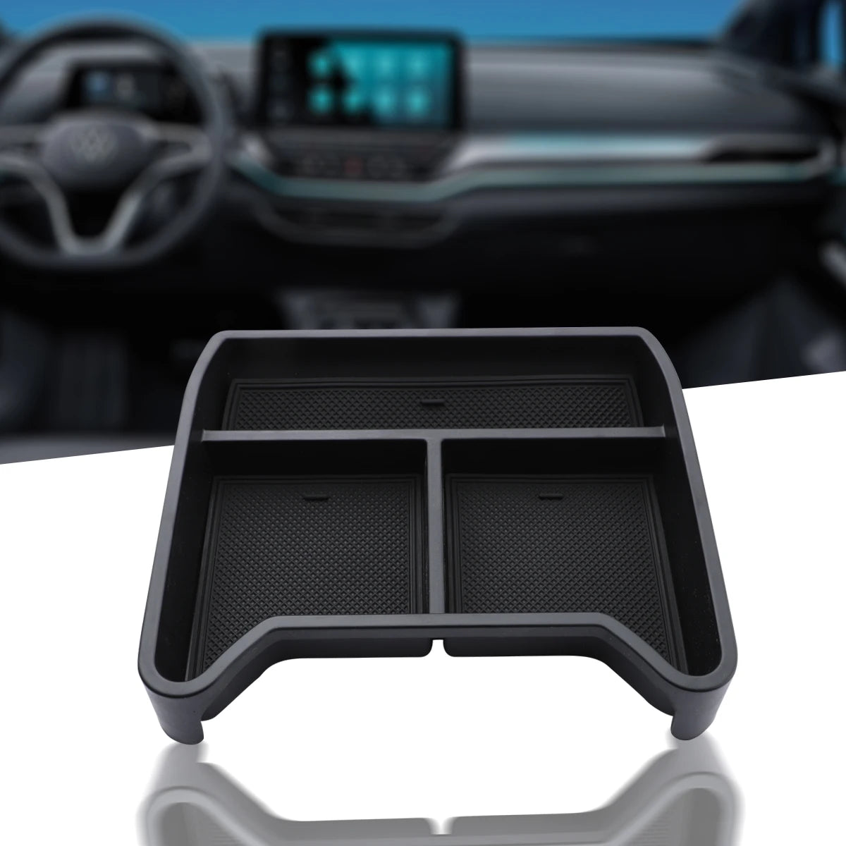 Auto Mittel konsole Armlehne Aufbewahrung sbox Verkleidungen Tablett für Volkswagen vw id.4 id4 id 4 Crozz Interieur Organizer